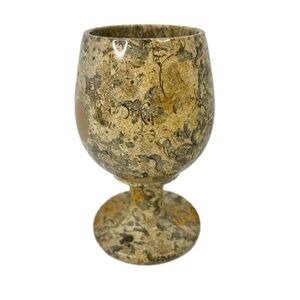 Dragon Fossil Stone Goblet